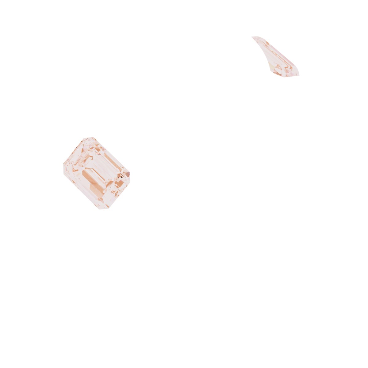 Bezel-Set Three-Stone Engagement Ring