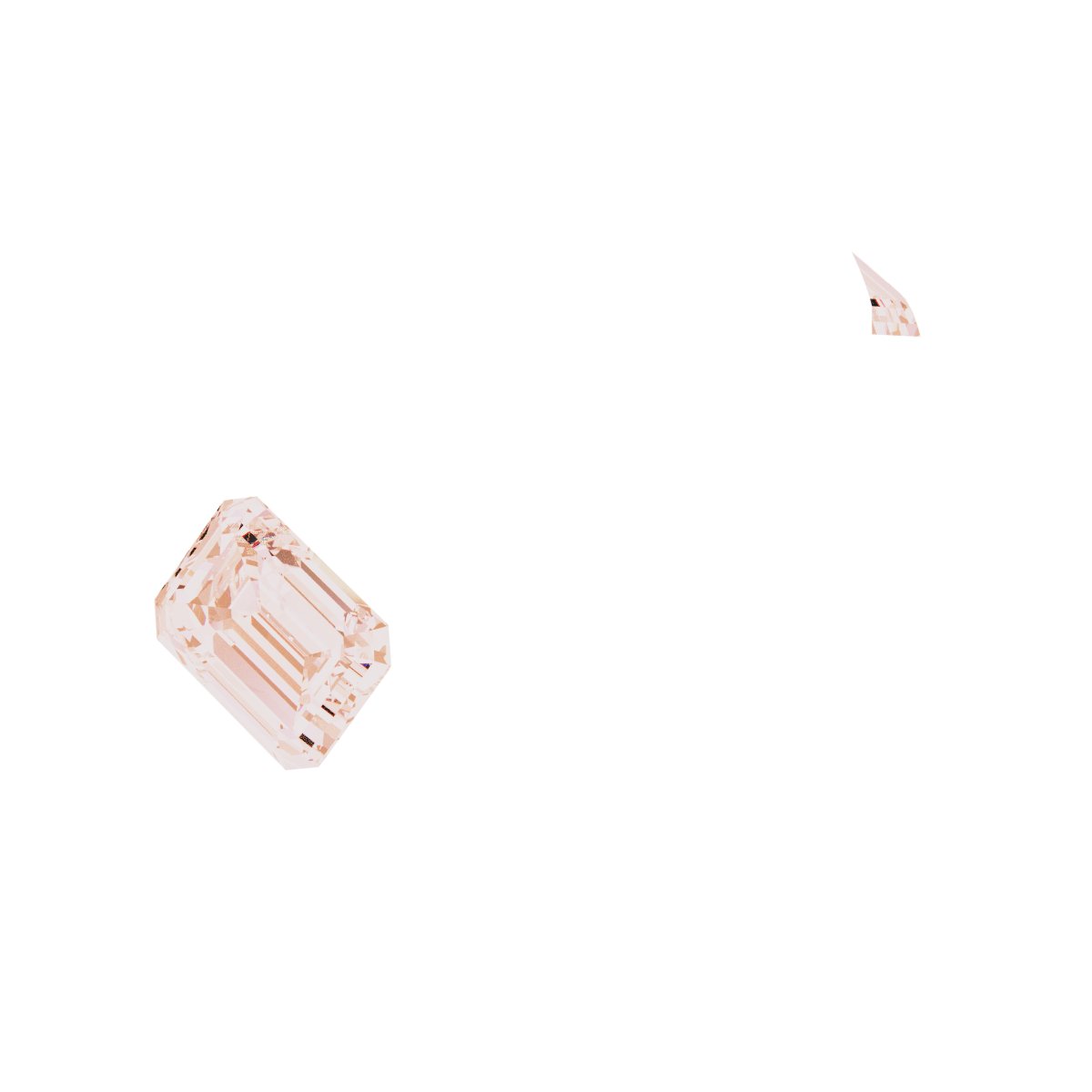 Bezel-Set Three-Stone Engagement Ring