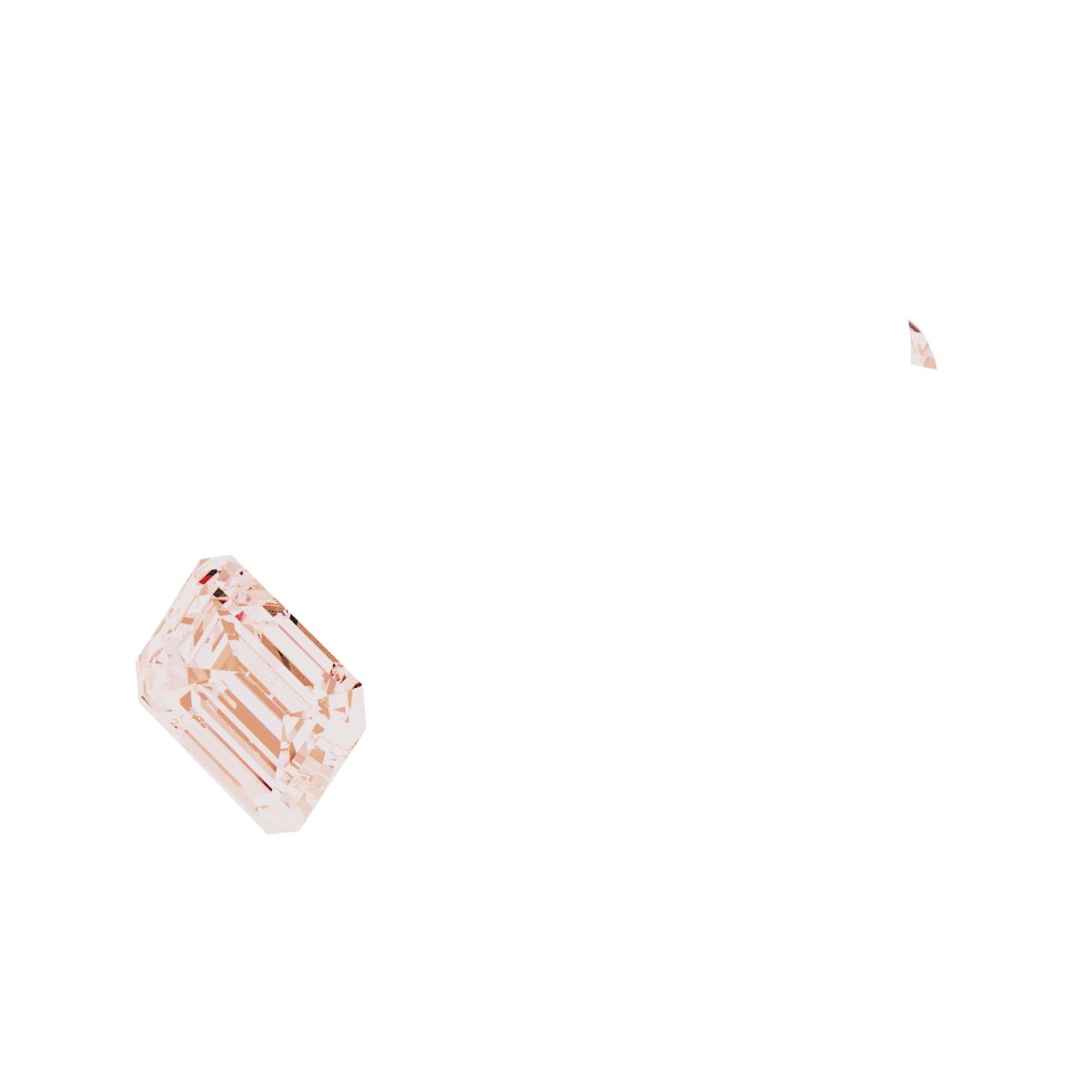 Bezel-Set Three-Stone Engagement Ring