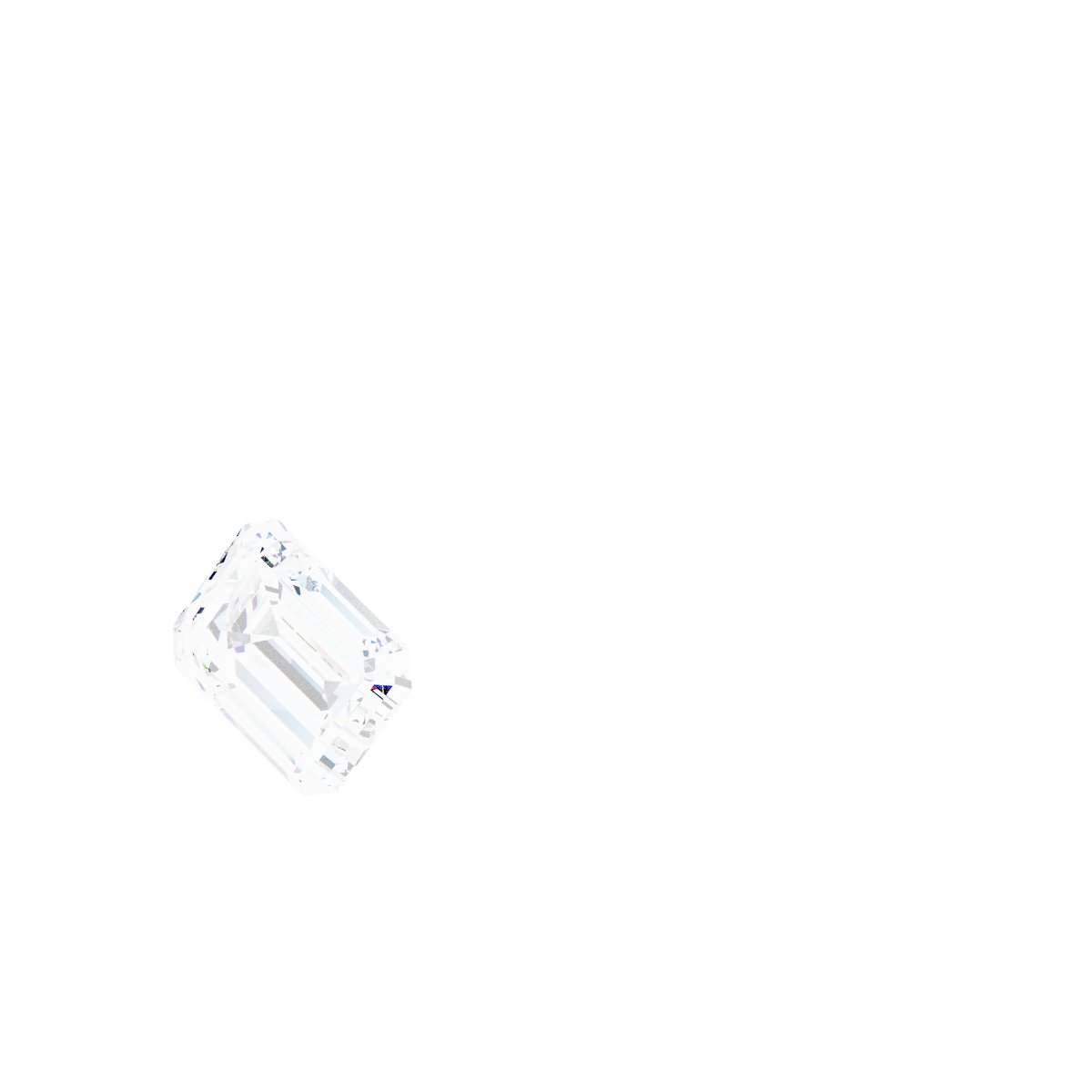 Bezel-Set Three-Stone Engagement Ring