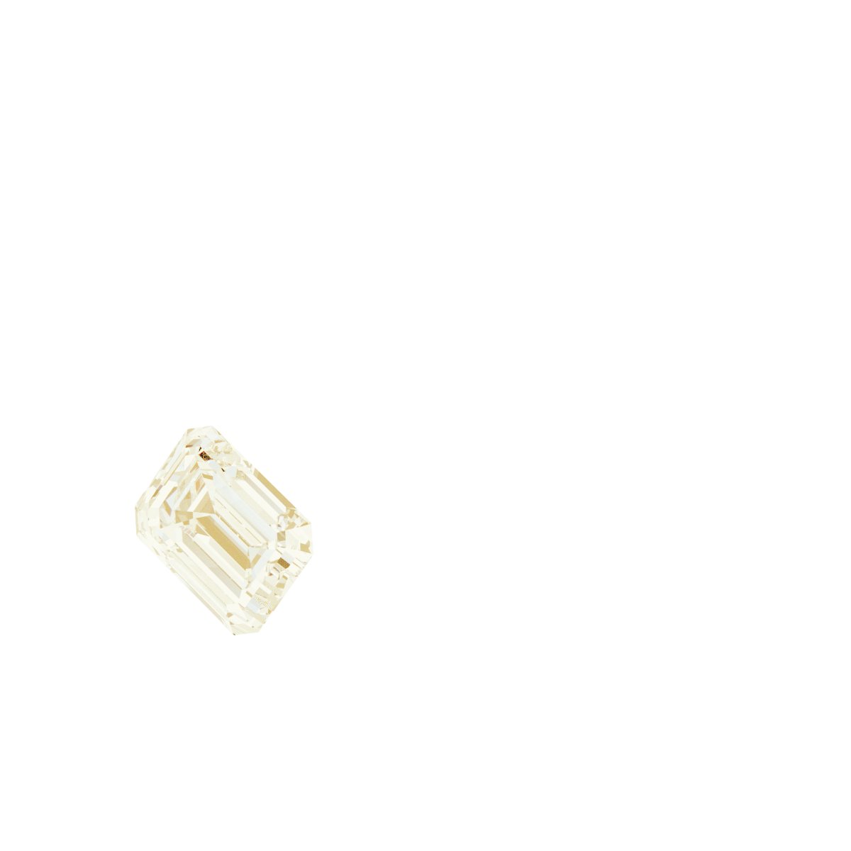 Bezel-Set Three-Stone Engagement Ring