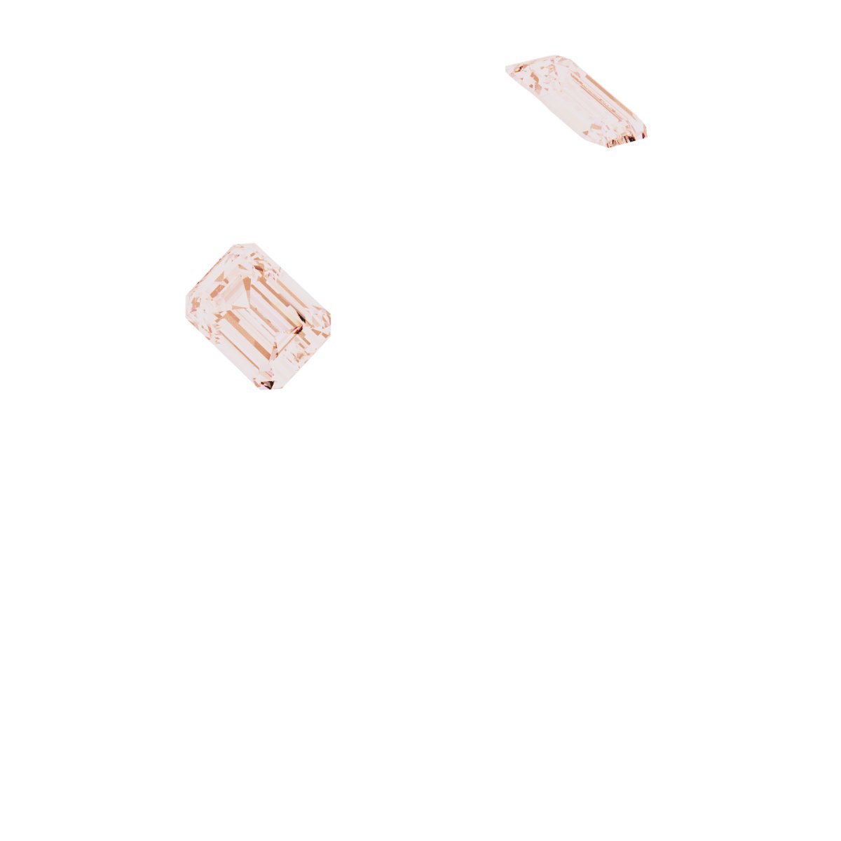 Bezel-Set Three-Stone Engagement Ring