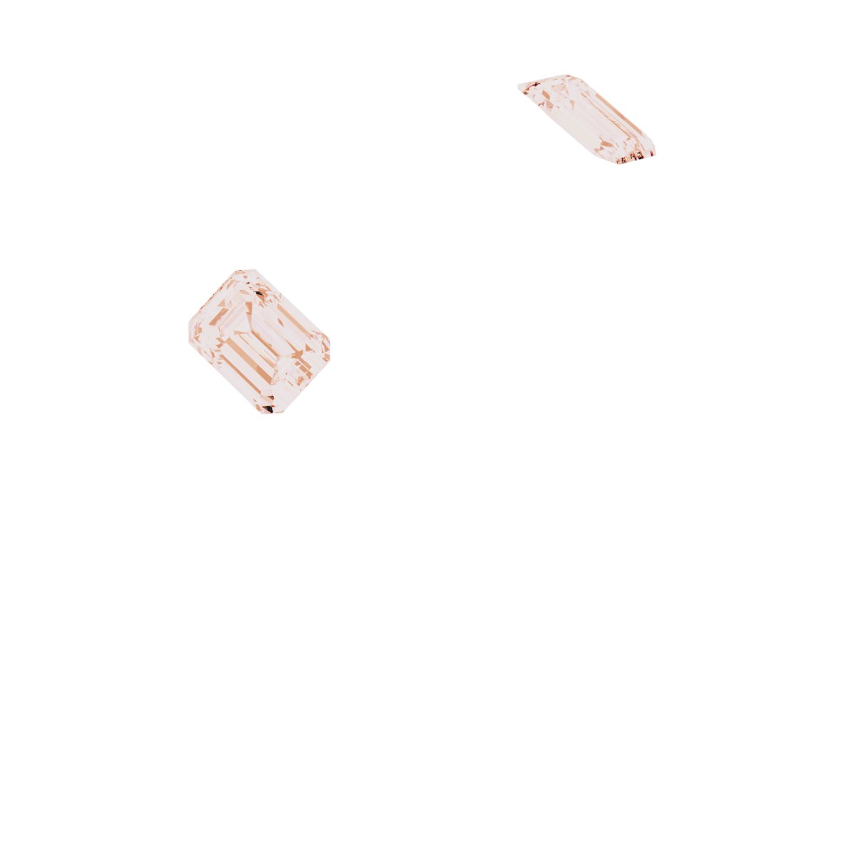 Bezel-Set Three-Stone Engagement Ring