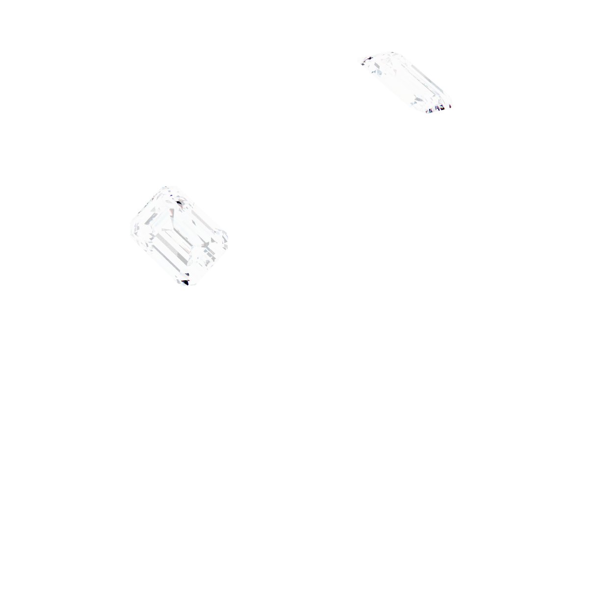 Bezel-Set Three-Stone Engagement Ring