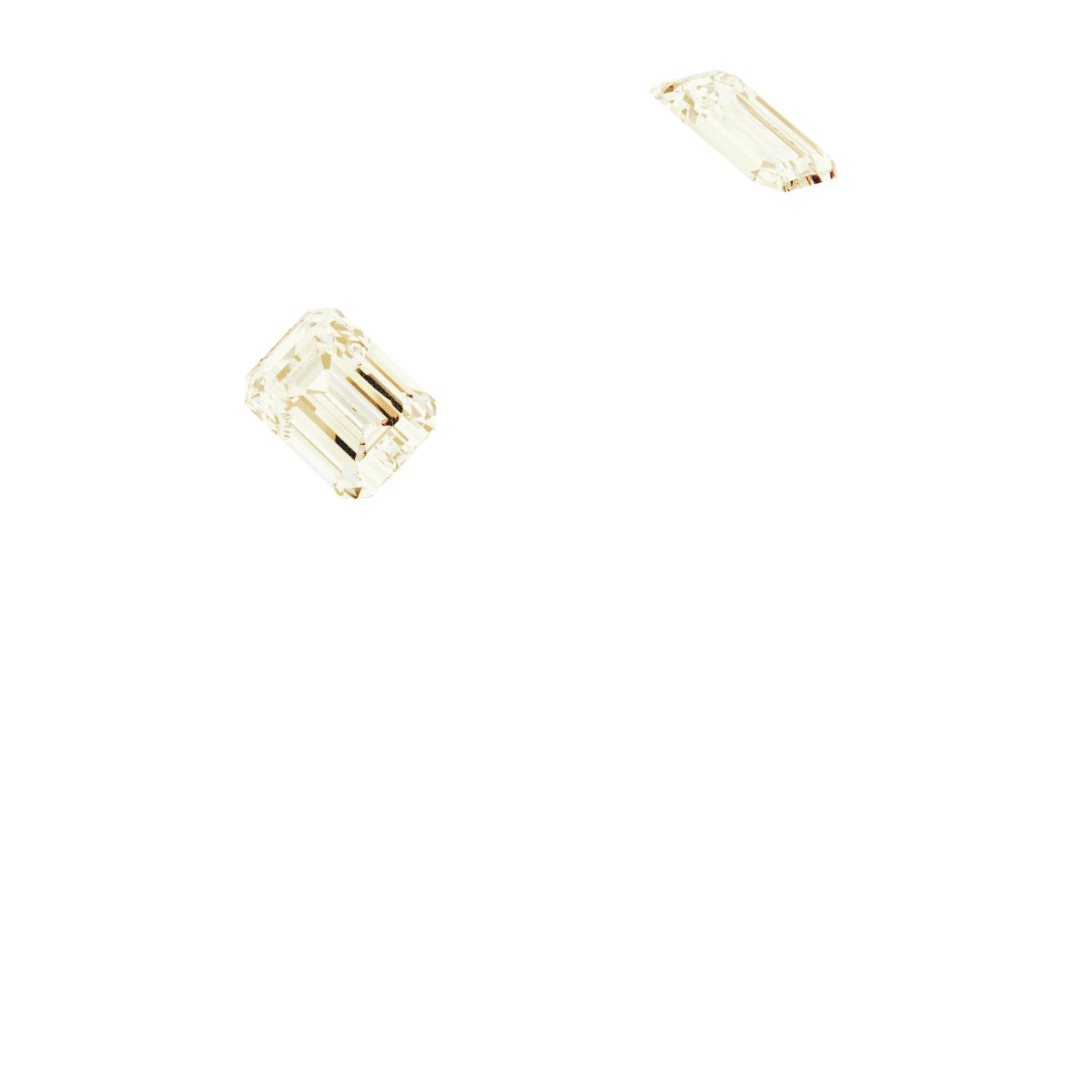Bezel-Set Three-Stone Engagement Ring