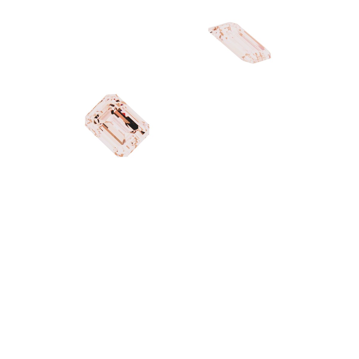 Bezel-Set Three-Stone Engagement Ring