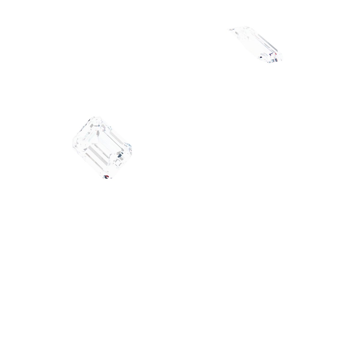 Bezel-Set Three-Stone Engagement Ring