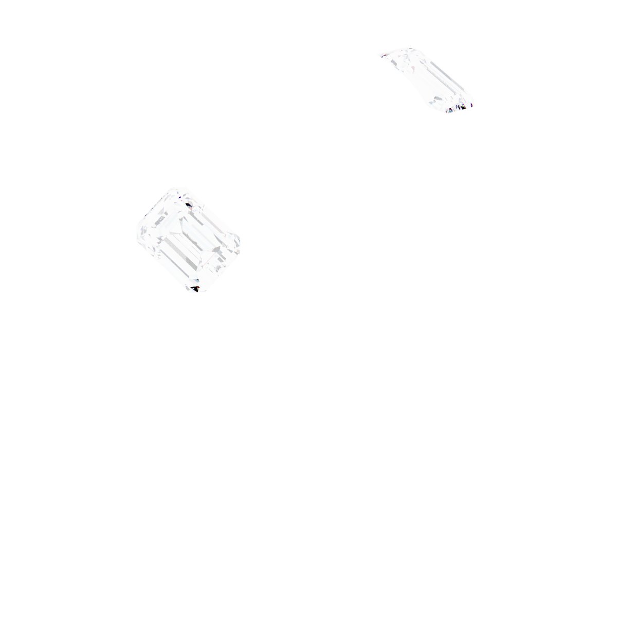 Bezel-Set Three-Stone Engagement Ring
