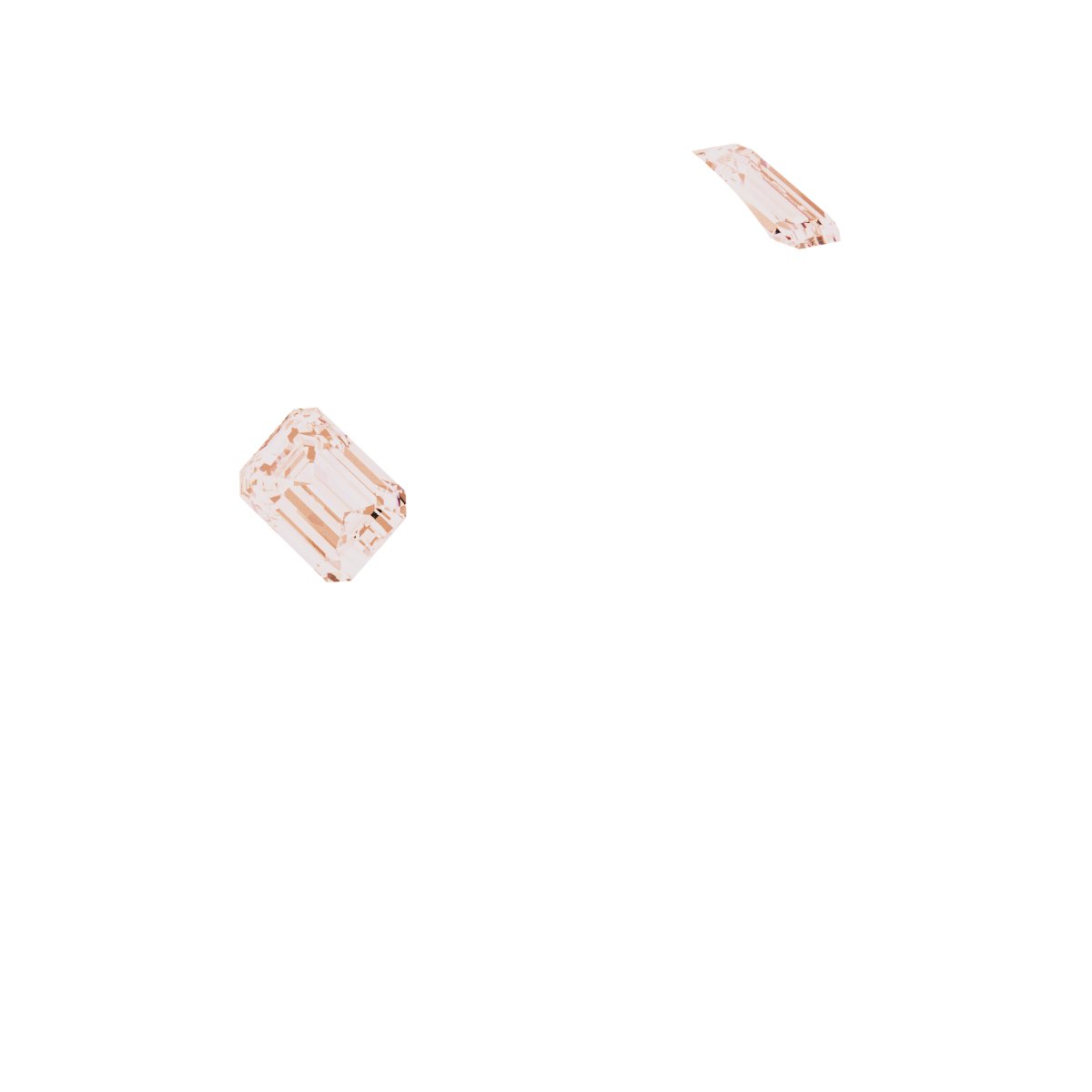 Bezel-Set Three-Stone Engagement Ring
