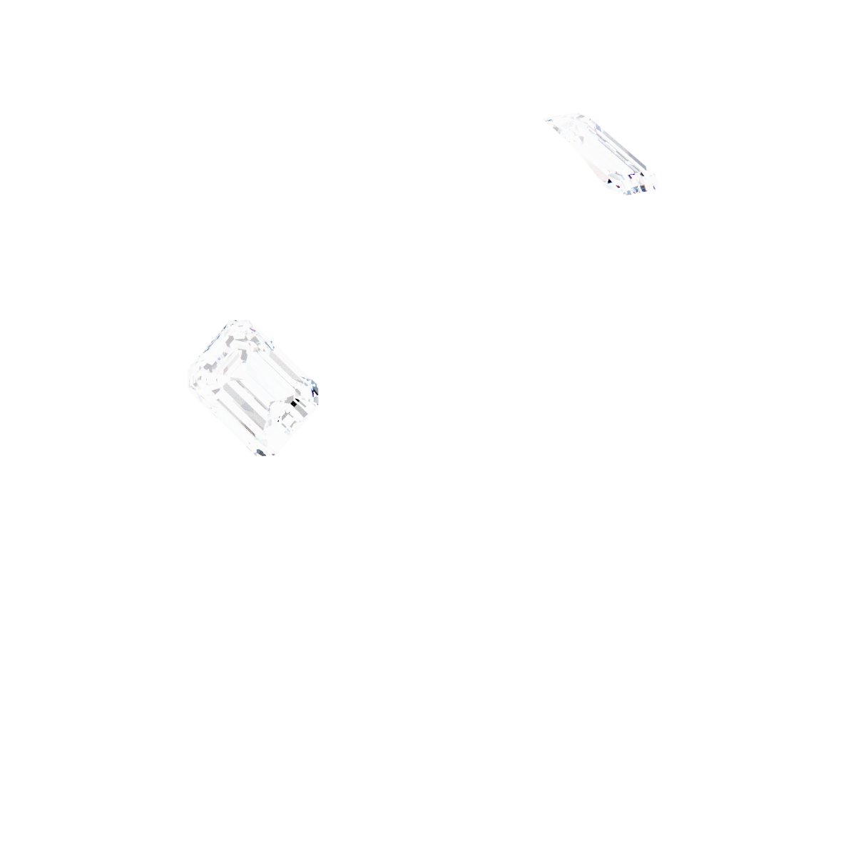 Bezel-Set Three-Stone Engagement Ring