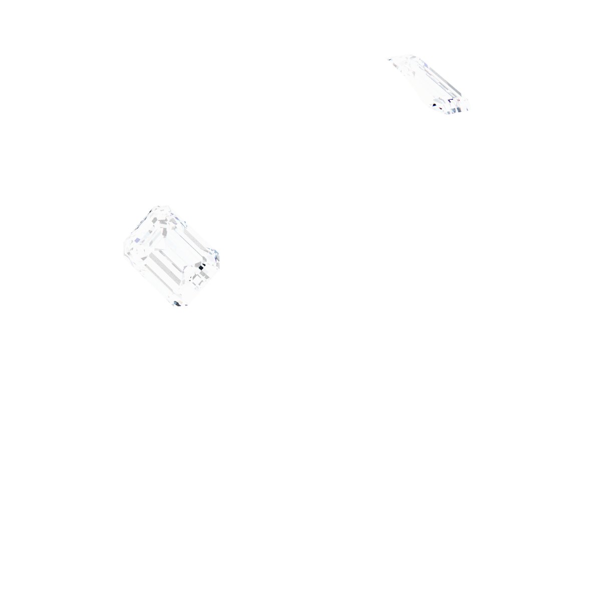 Bezel-Set Three-Stone Engagement Ring