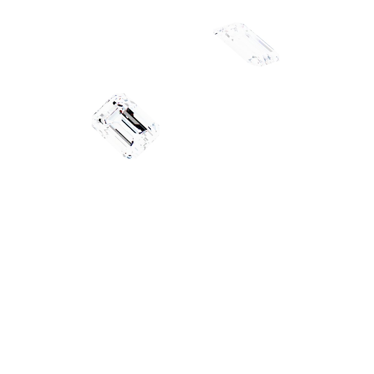 Bezel-Set Three-Stone Engagement Ring