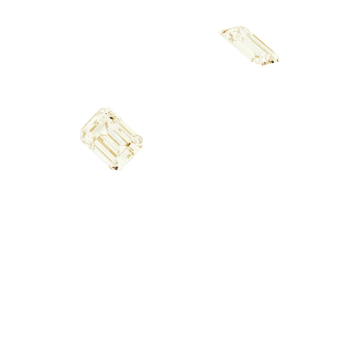 Bezel-Set Three-Stone Engagement Ring