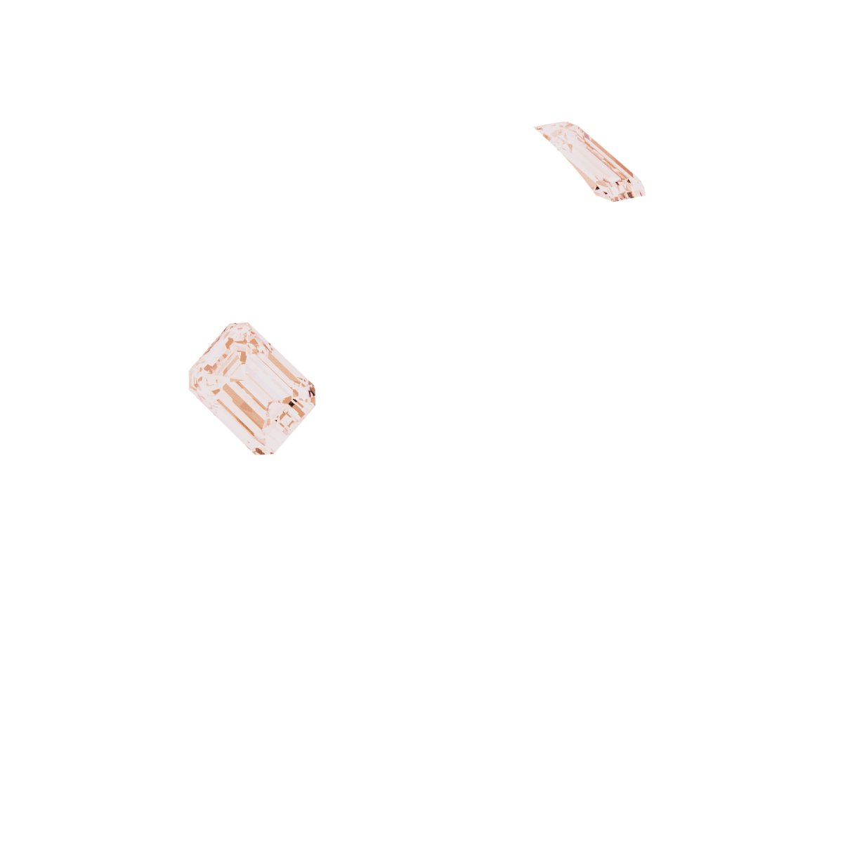 Bezel-Set Three-Stone Engagement Ring