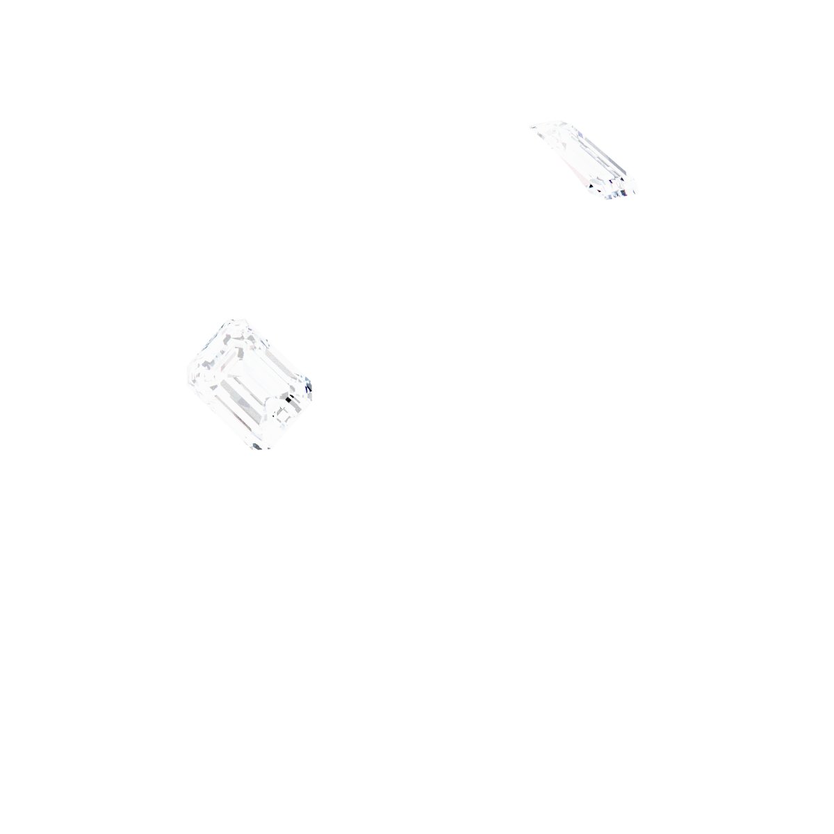Bezel-Set Three-Stone Engagement Ring
