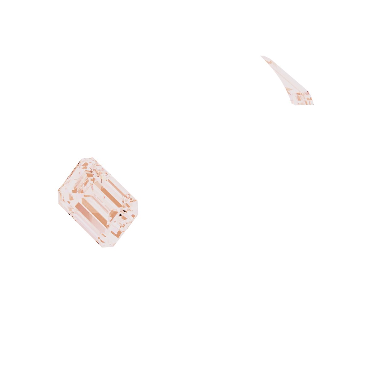 Bezel-Set Three-Stone Engagement Ring