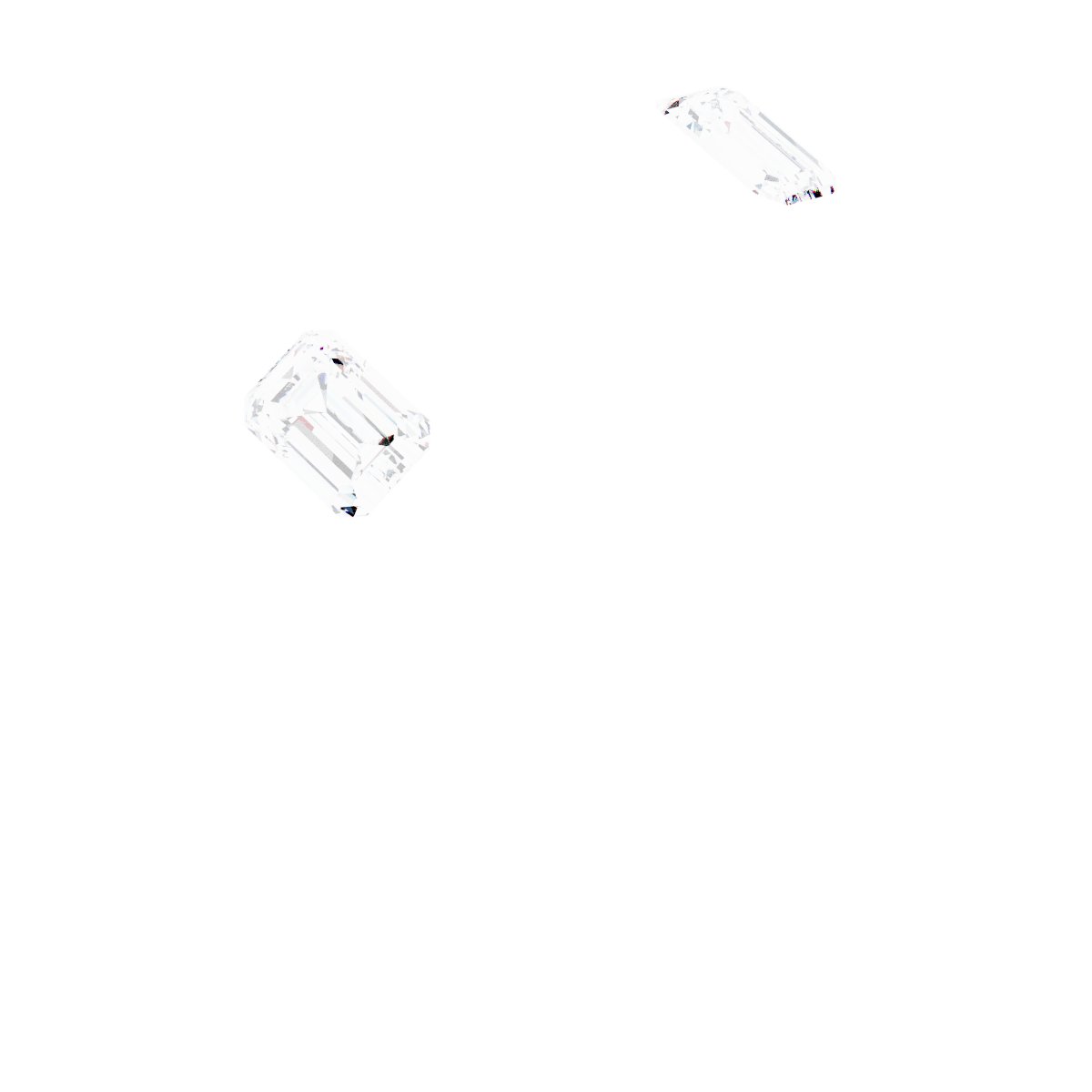 Bezel-Set Three-Stone Engagement Ring