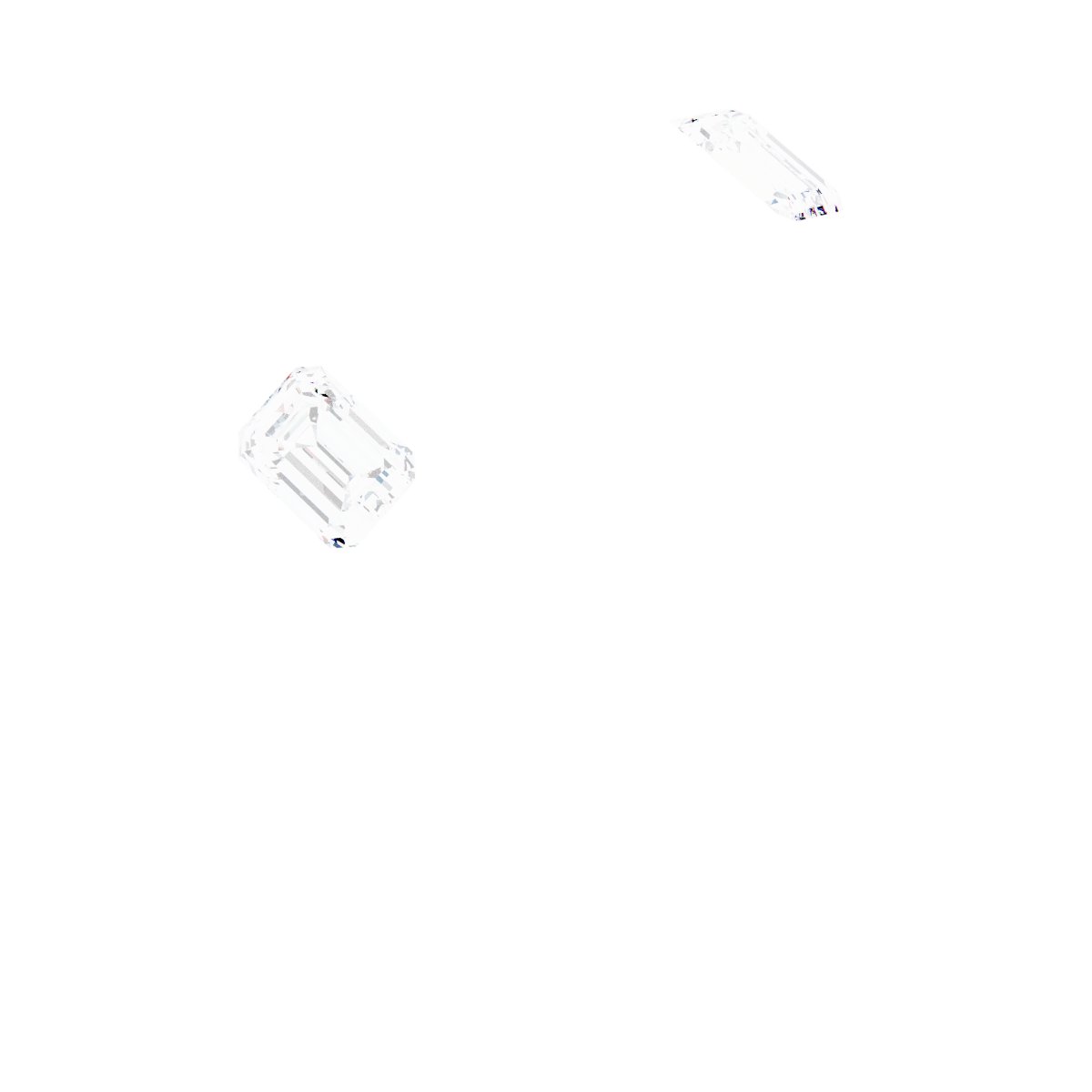 Bezel-Set Three-Stone Engagement Ring