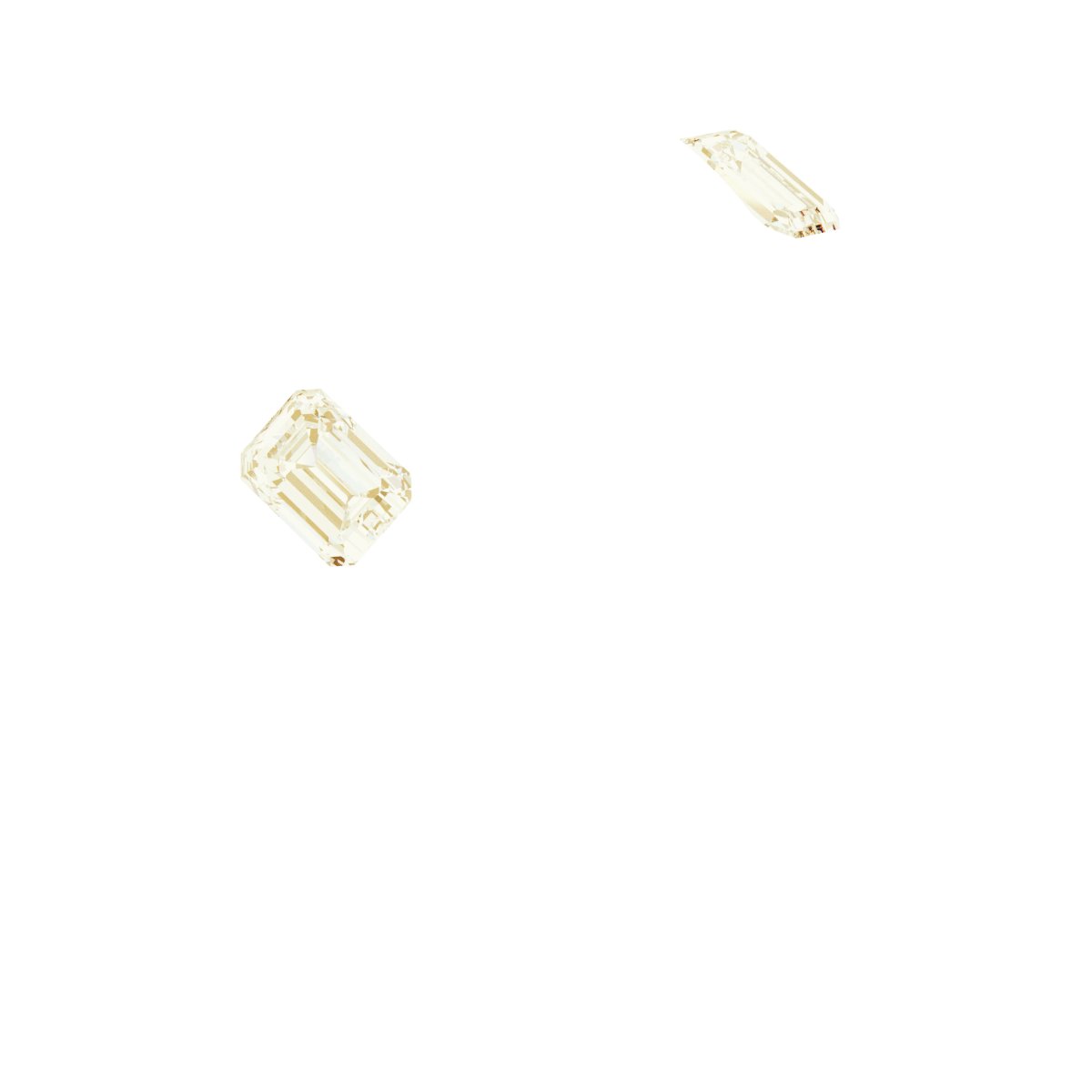 Bezel-Set Three-Stone Engagement Ring