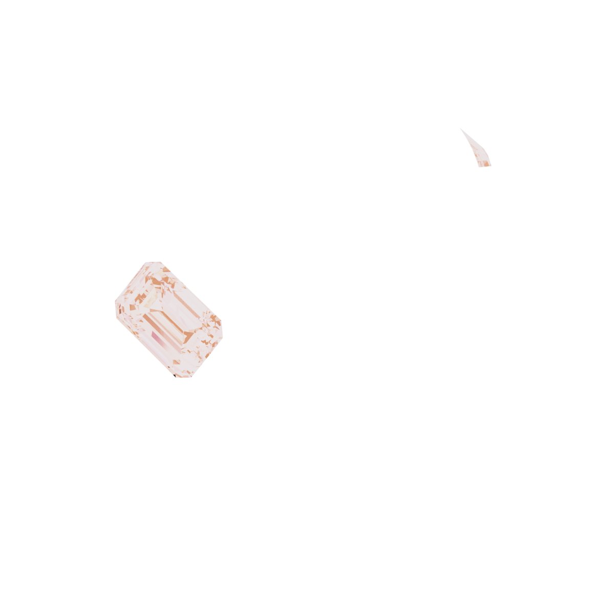 Bezel-Set Three-Stone Engagement Ring
