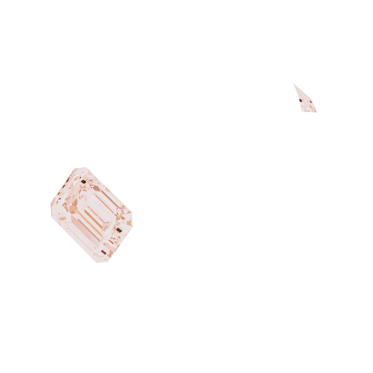 Bezel-Set Three-Stone Engagement Ring