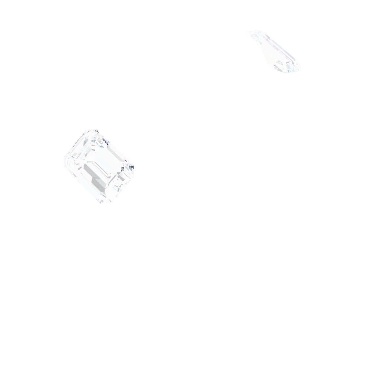 Bezel-Set Three-Stone Engagement Ring