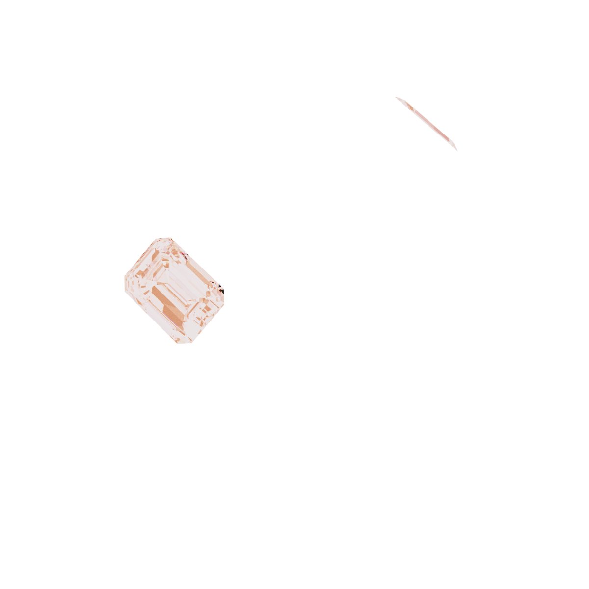 Bezel-Set Three-Stone Engagement Ring