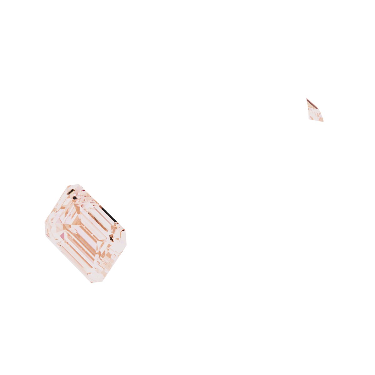 Bezel-Set Three-Stone Engagement Ring