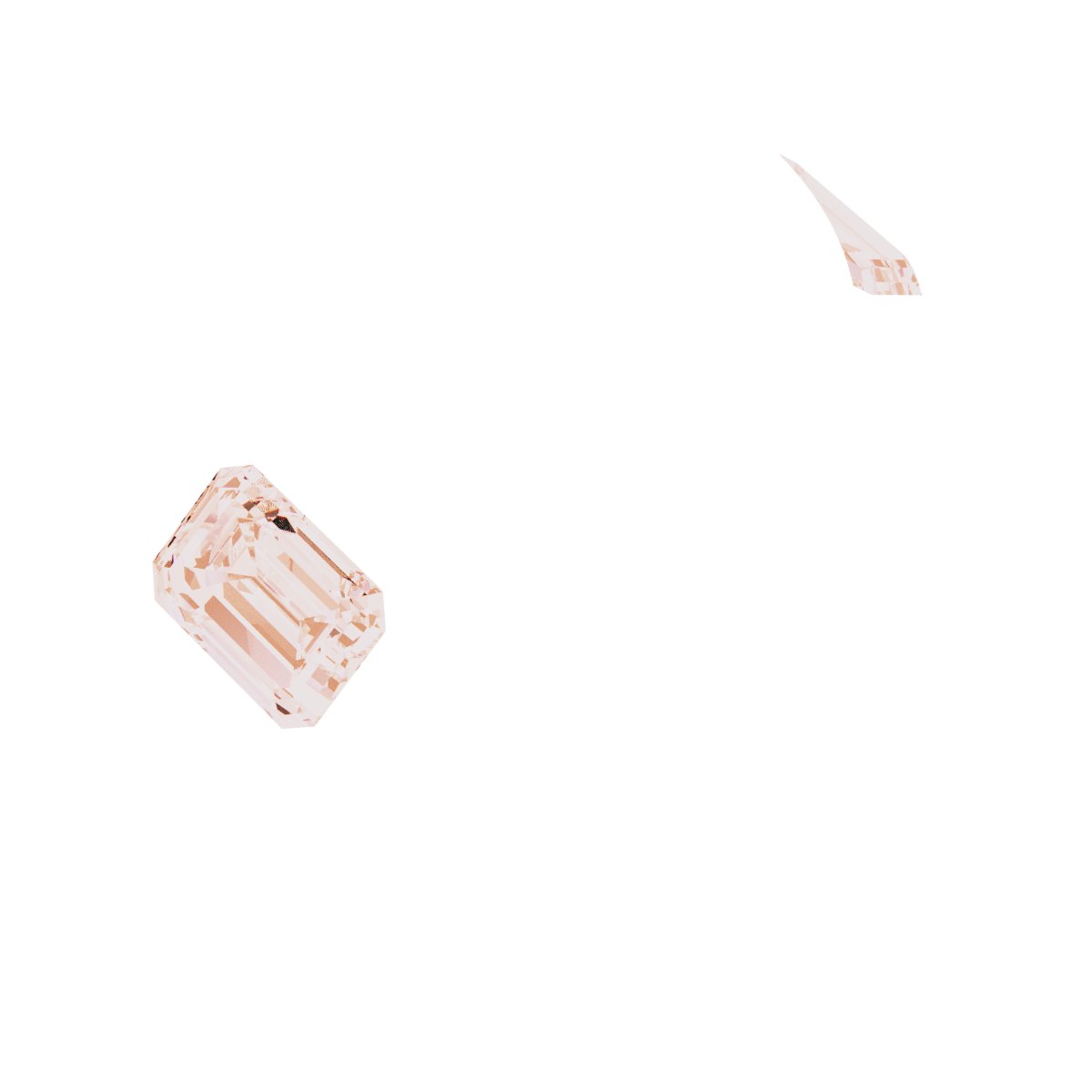 Bezel-Set Three-Stone Engagement Ring
