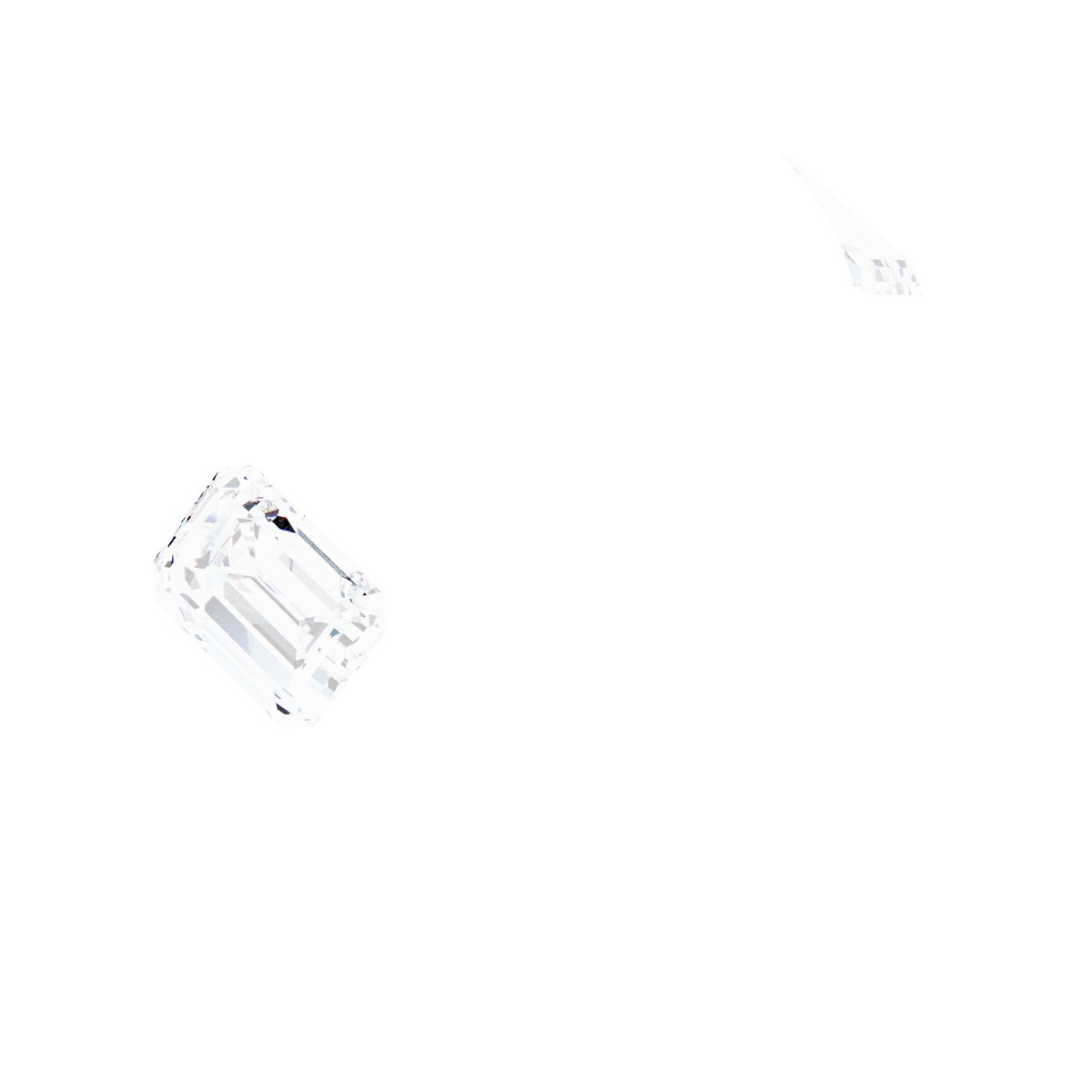 Bezel-Set Three-Stone Engagement Ring