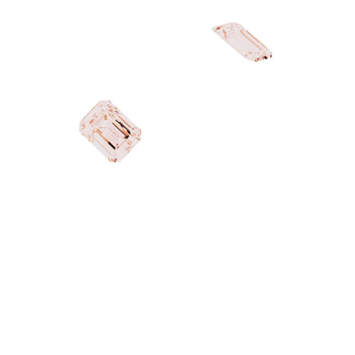 Bezel-Set Three-Stone Engagement Ring