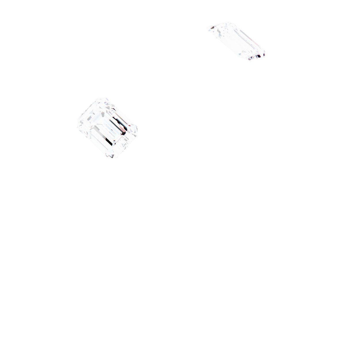 Bezel-Set Three-Stone Engagement Ring