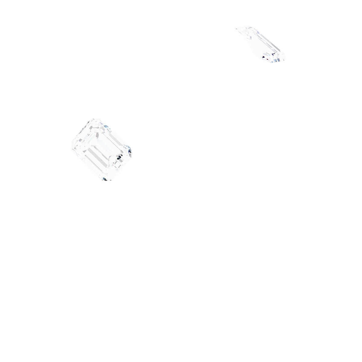 Bezel-Set Three-Stone Engagement Ring