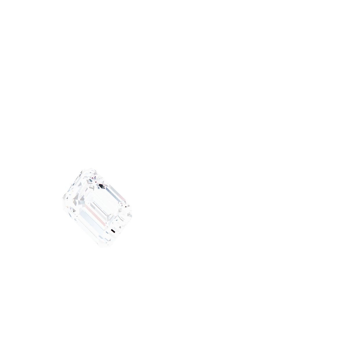Bezel-Set Three-Stone Engagement Ring