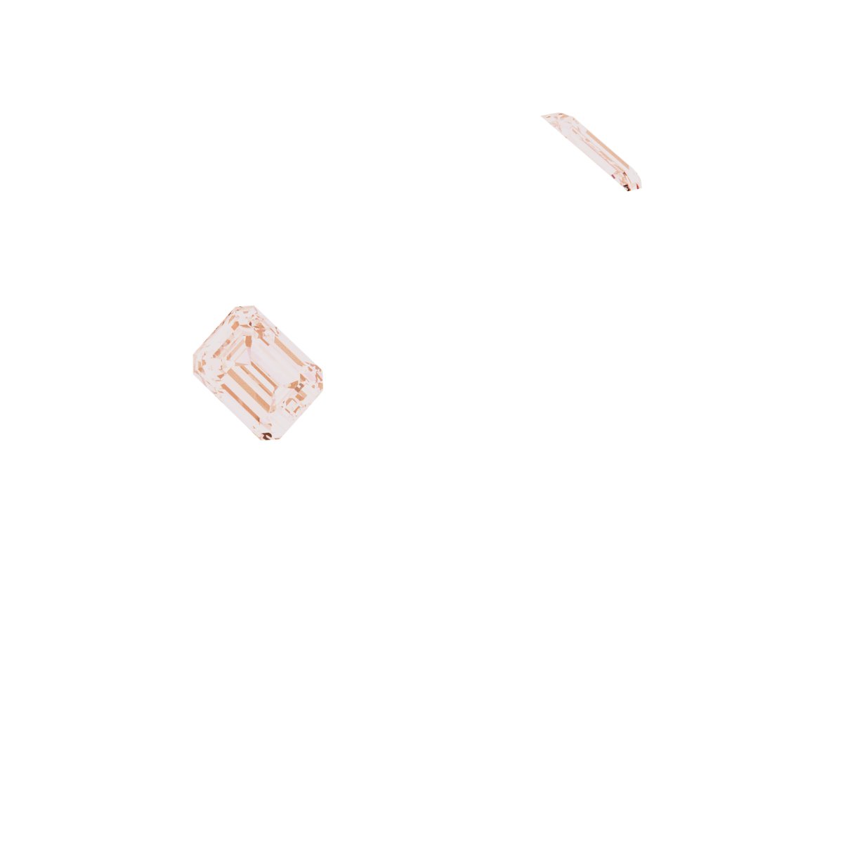 Bezel-Set Three-Stone Engagement Ring