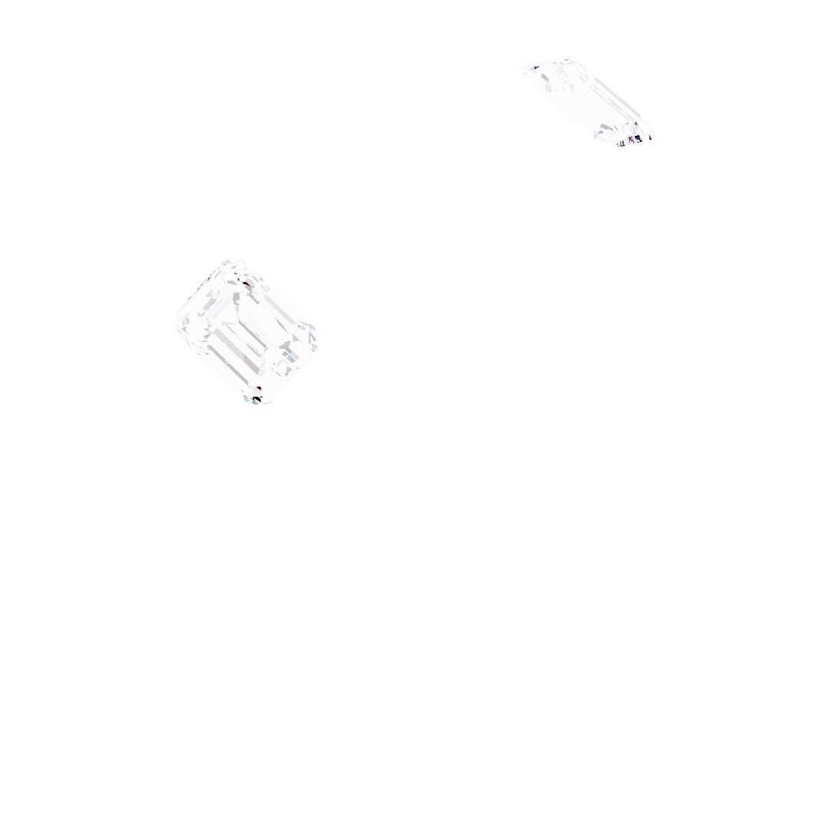 Bezel-Set Three-Stone Engagement Ring