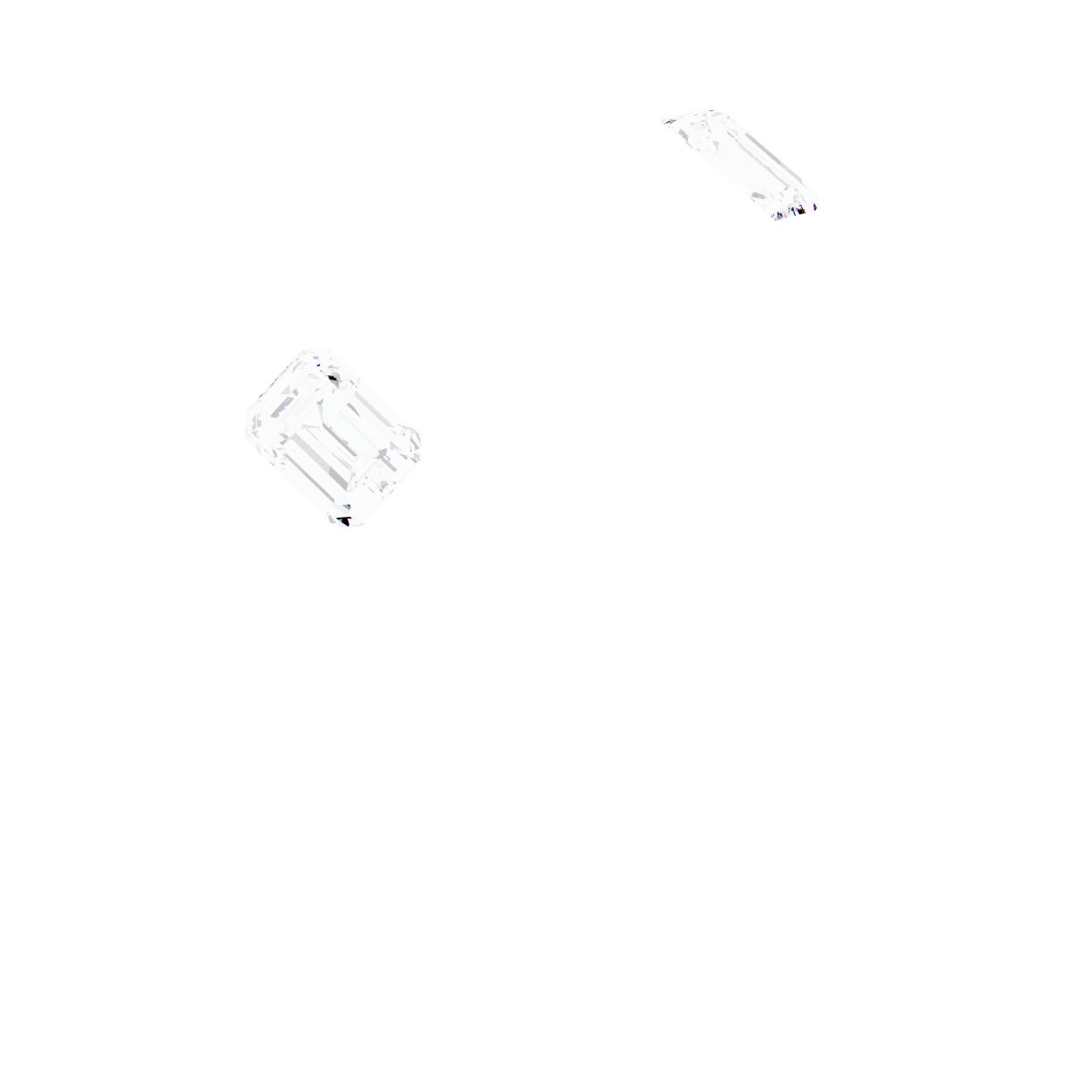 Bezel-Set Three-Stone Engagement Ring