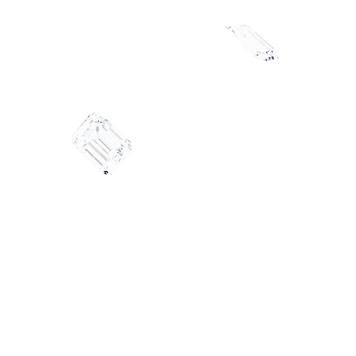 Bezel-Set Three-Stone Engagement Ring