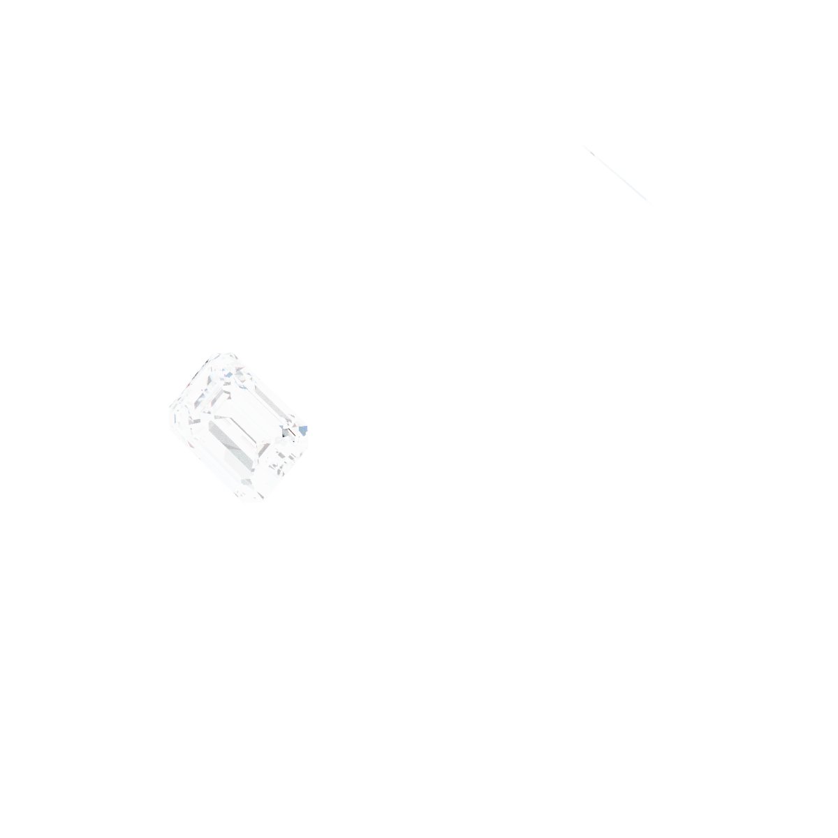 Bezel-Set Three-Stone Engagement Ring