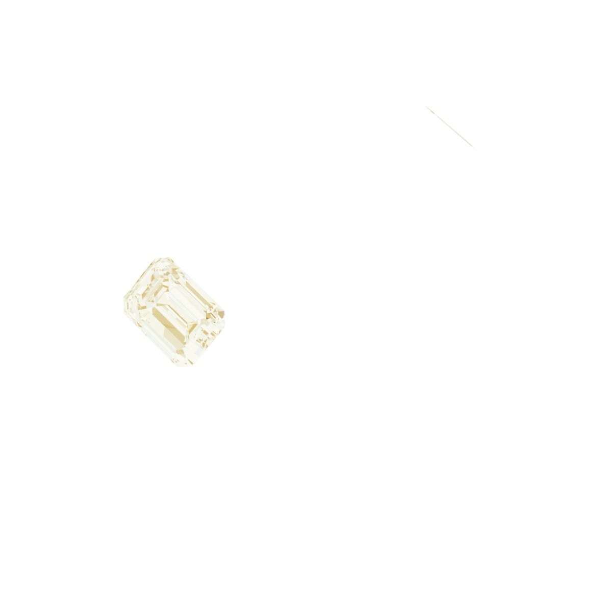 Bezel-Set Three-Stone Engagement Ring