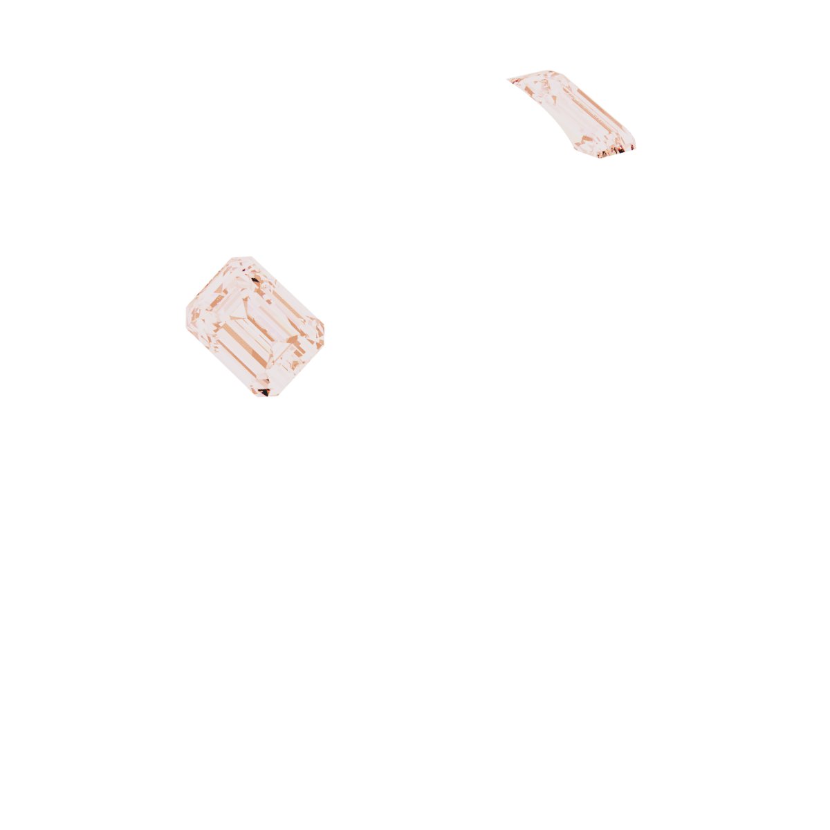 Bezel-Set Three-Stone Engagement Ring