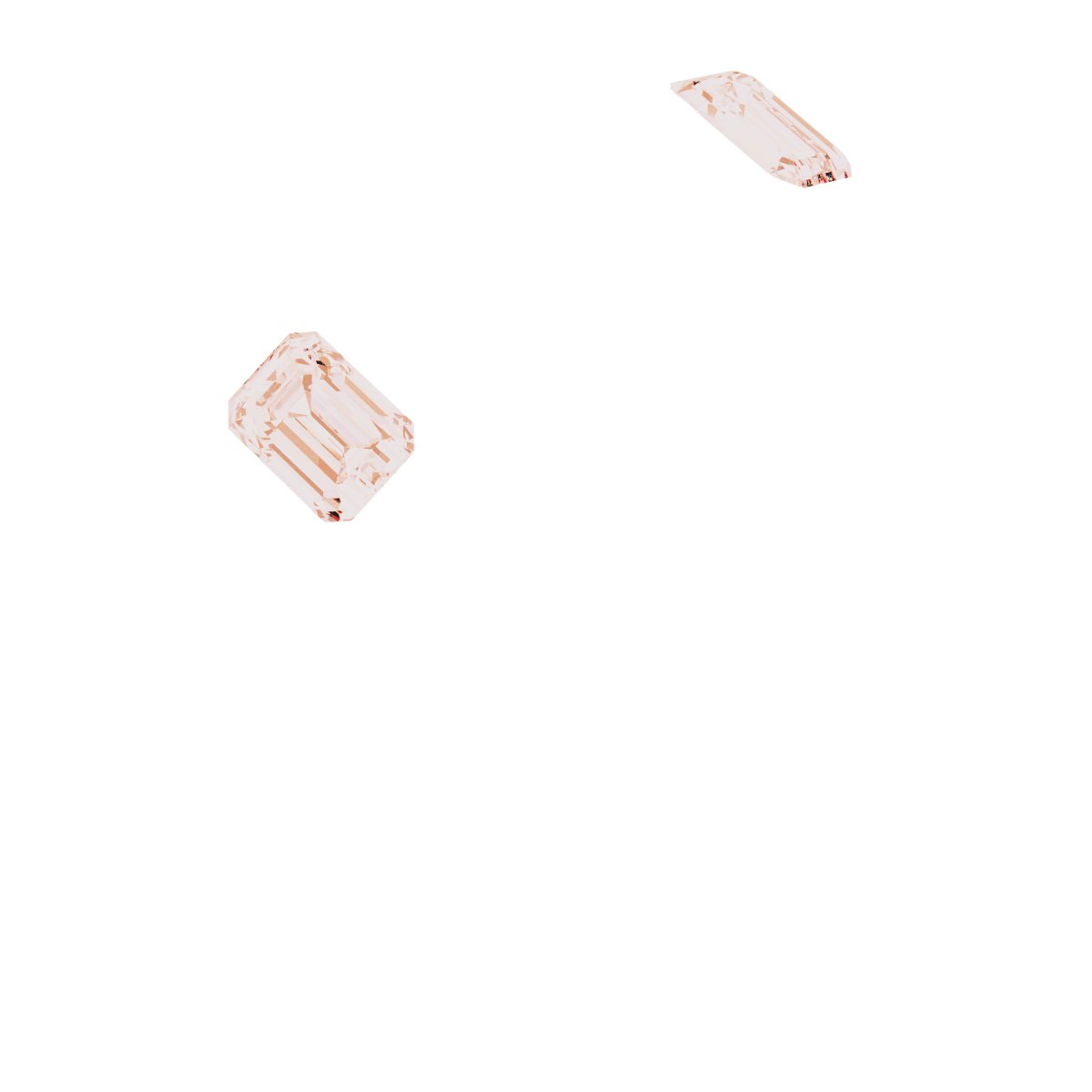 Bezel-Set Three-Stone Engagement Ring