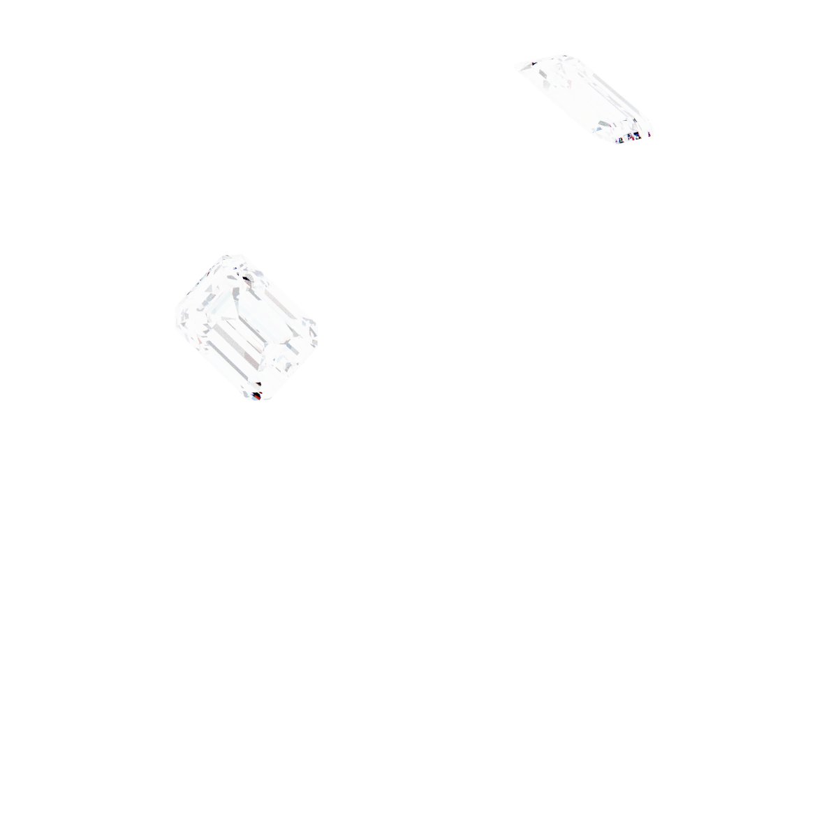 Bezel-Set Three-Stone Engagement Ring