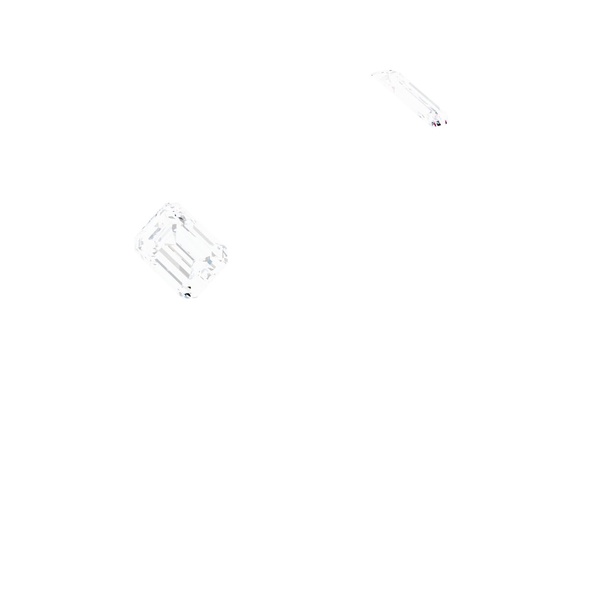 Bezel-Set Three-Stone Engagement Ring