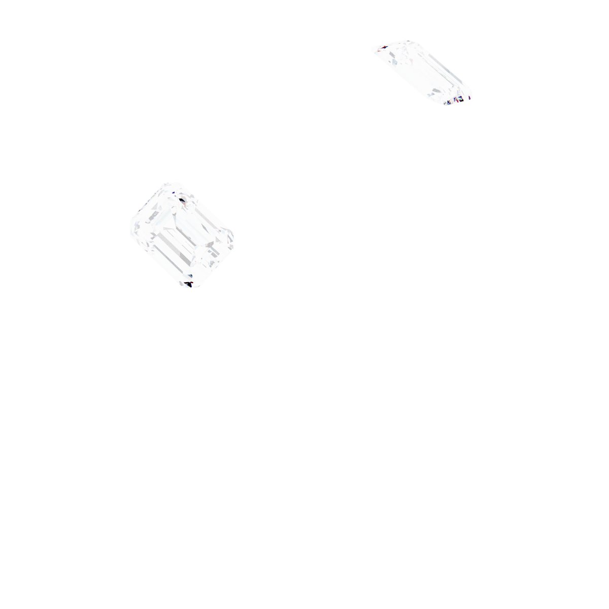 Bezel-Set Three-Stone Engagement Ring