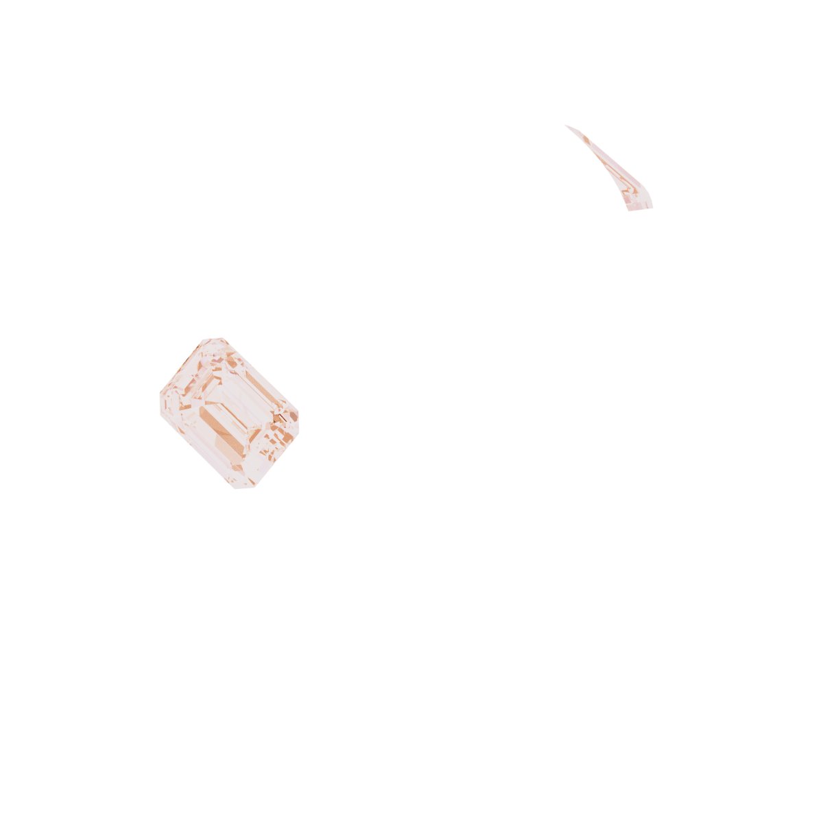 Bezel-Set Three-Stone Engagement Ring