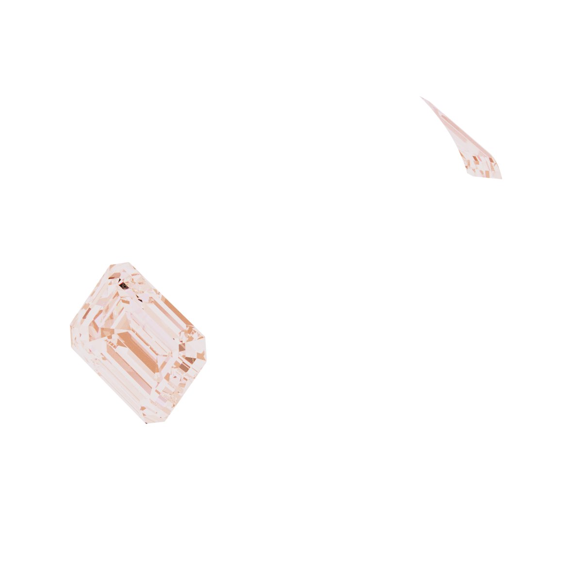 Bezel-Set Three-Stone Engagement Ring
