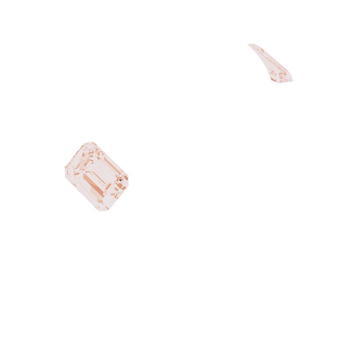 Bezel-Set Three-Stone Engagement Ring