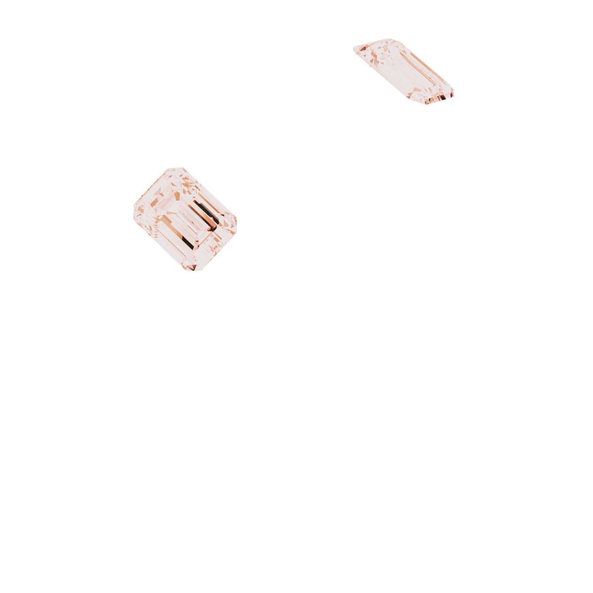 Bezel-Set Three-Stone Engagement Ring