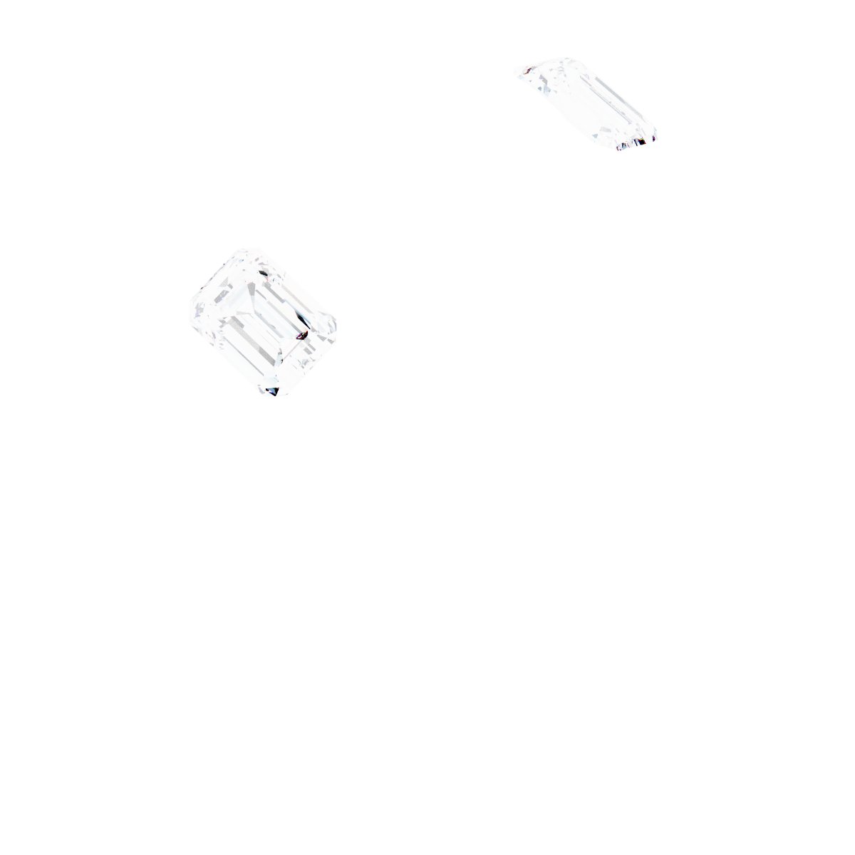 Bezel-Set Three-Stone Engagement Ring
